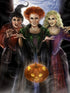 Pumpkin & Halloween Witches